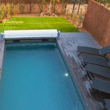 Villa N5 Piscine Chauffee Privee Jardin 5 Min Page St Cyprien Keysconciergerie In Corsica * Lecci