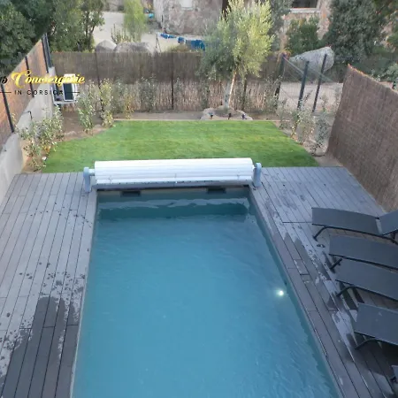 Villa N5 Piscine Chauffee Privee Jardin 5 Min Page St Cyprien Keysconciergerie In Corsica *